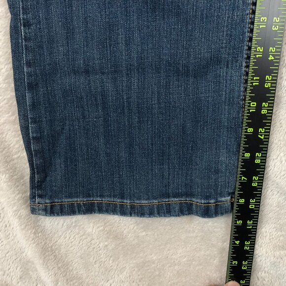 Banana Republic Women Bootcut Jeans Size 32/14 Blue Denim Medium Wash Casual Y2K - Picture 3 of 12